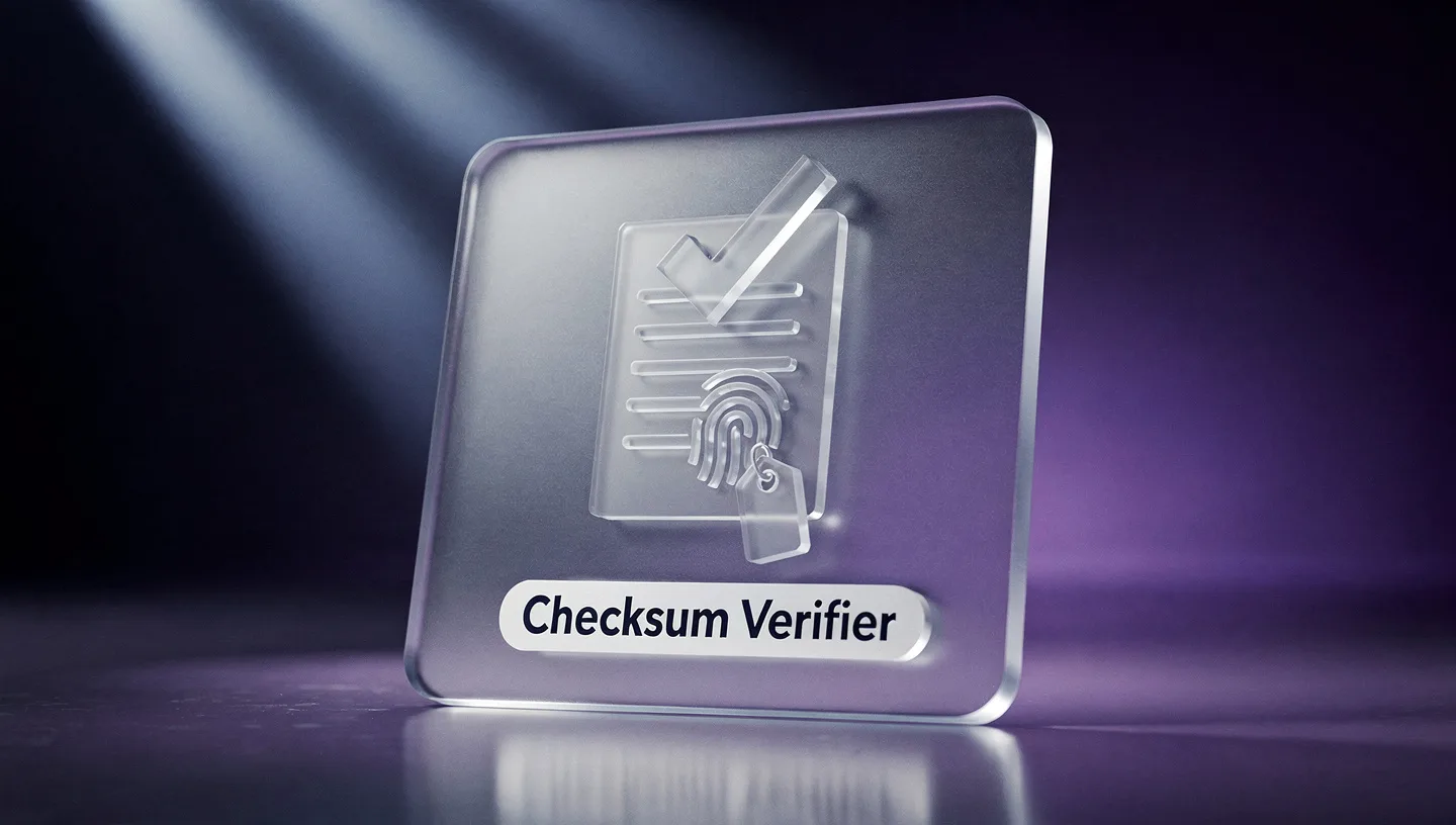 Checksum Verifier