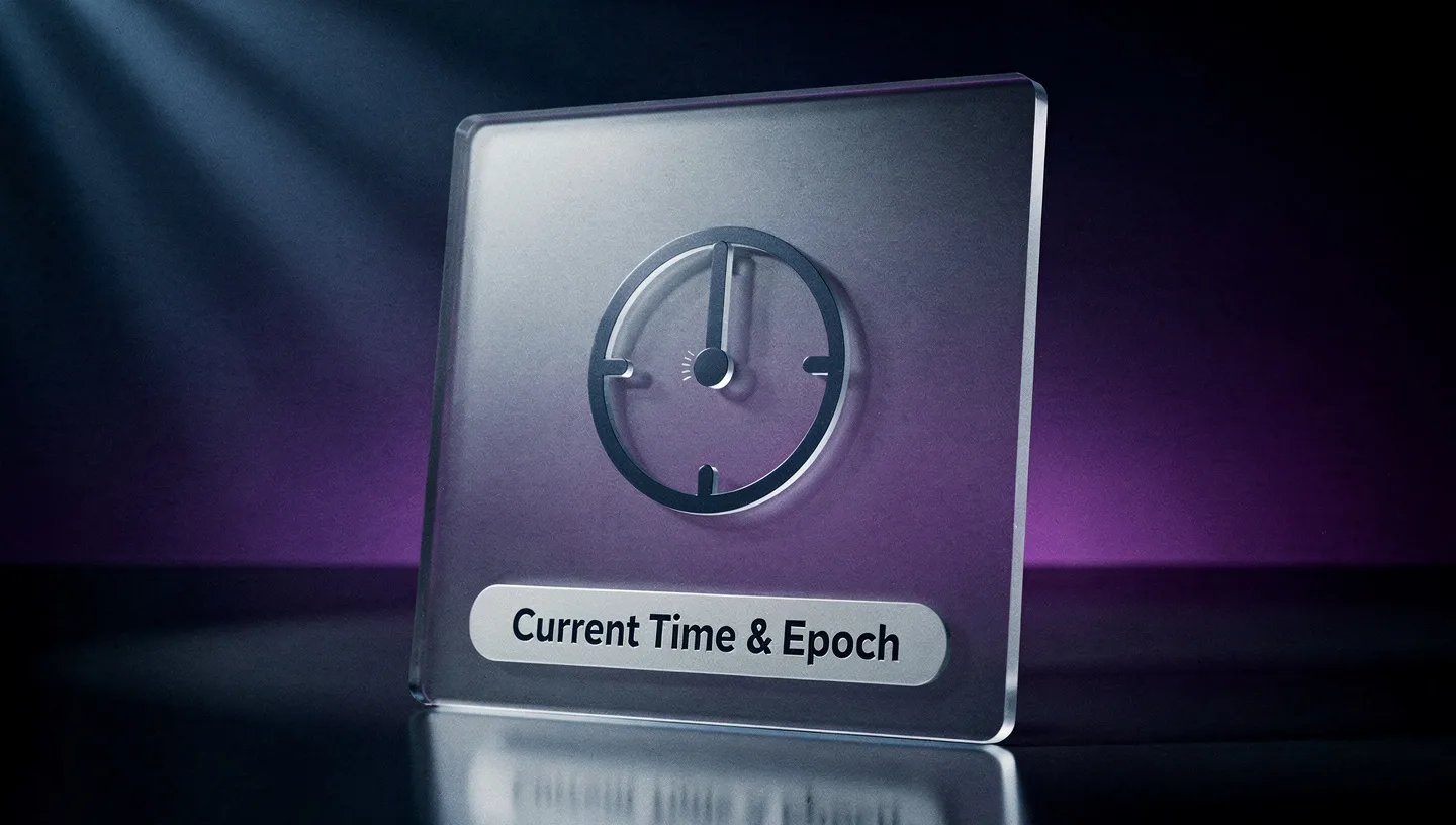 Current Time & Epoch