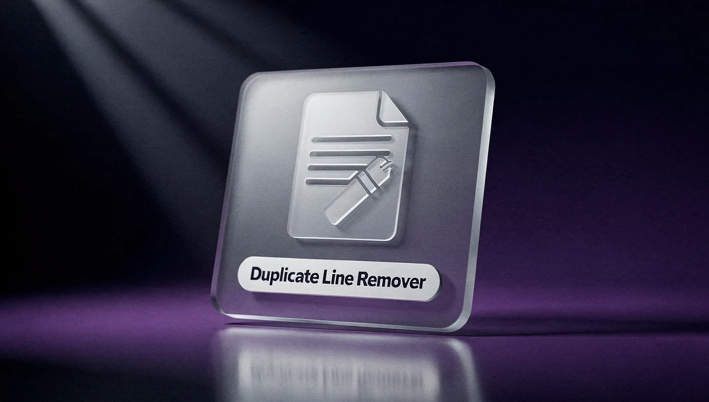 Duplicate Line Remover