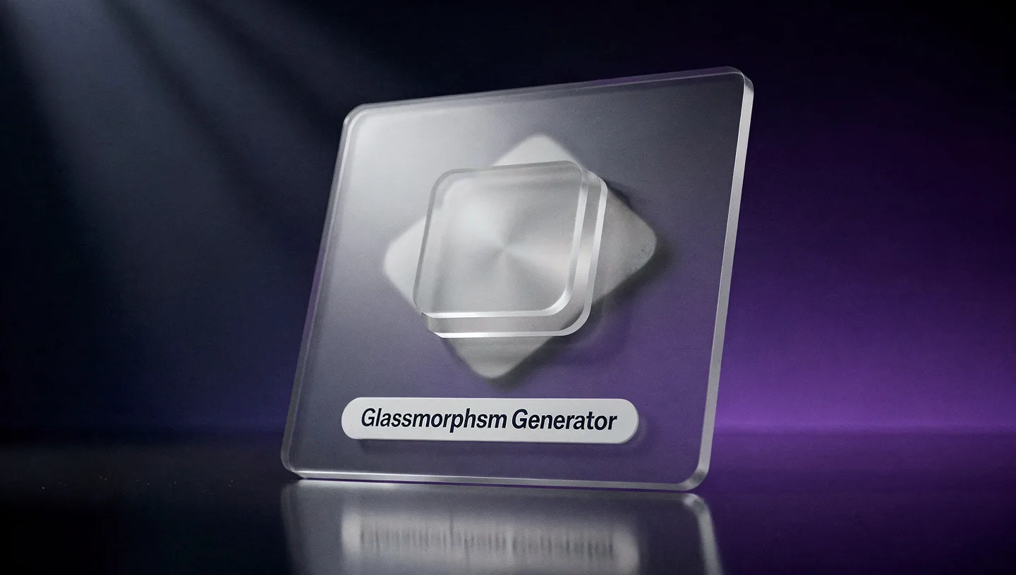 Glassmorphism Generator