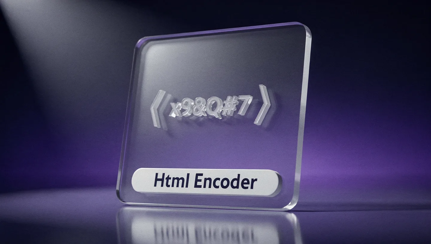 HTML Entity Encoder