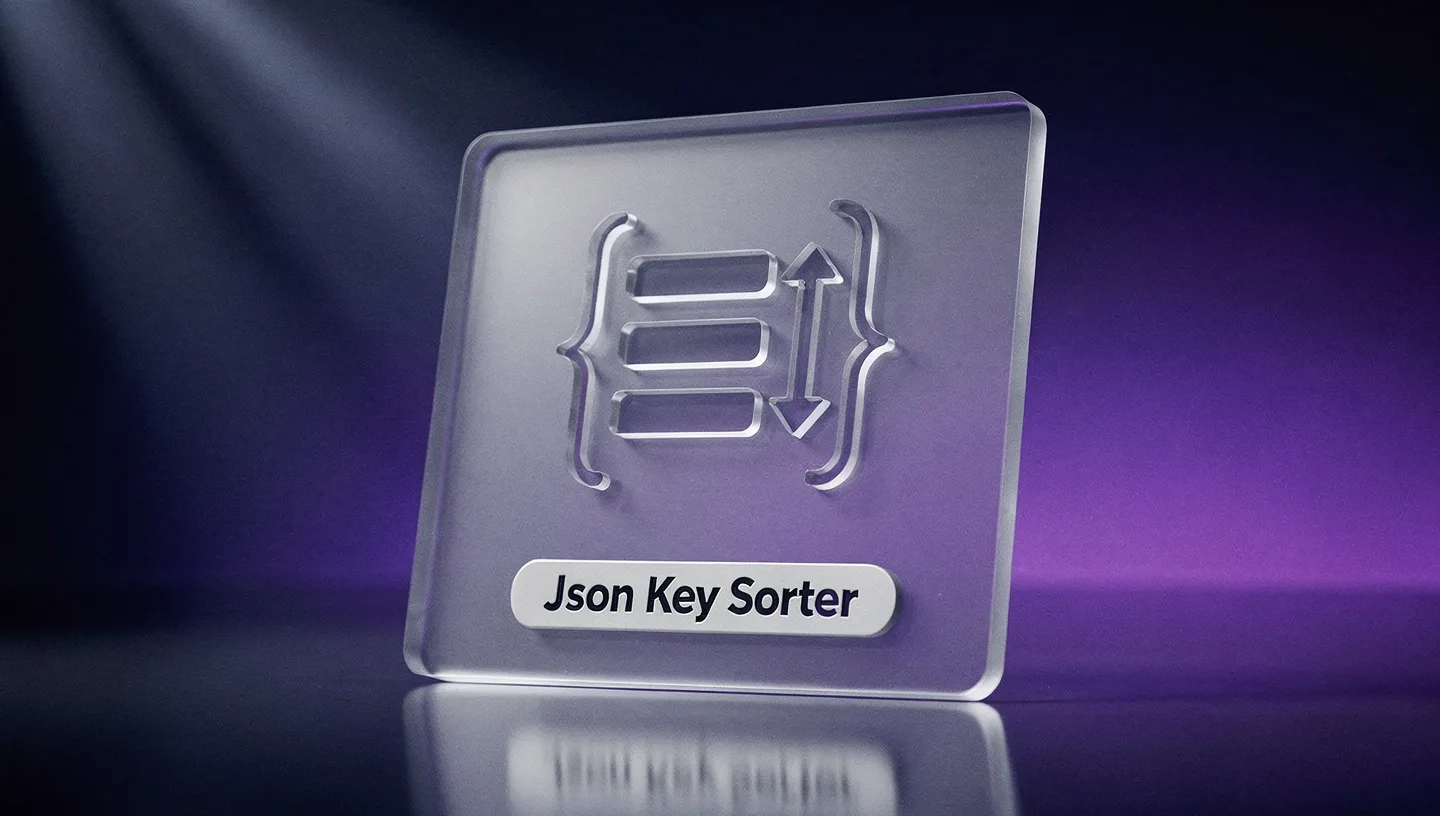 JSON Key Sorter