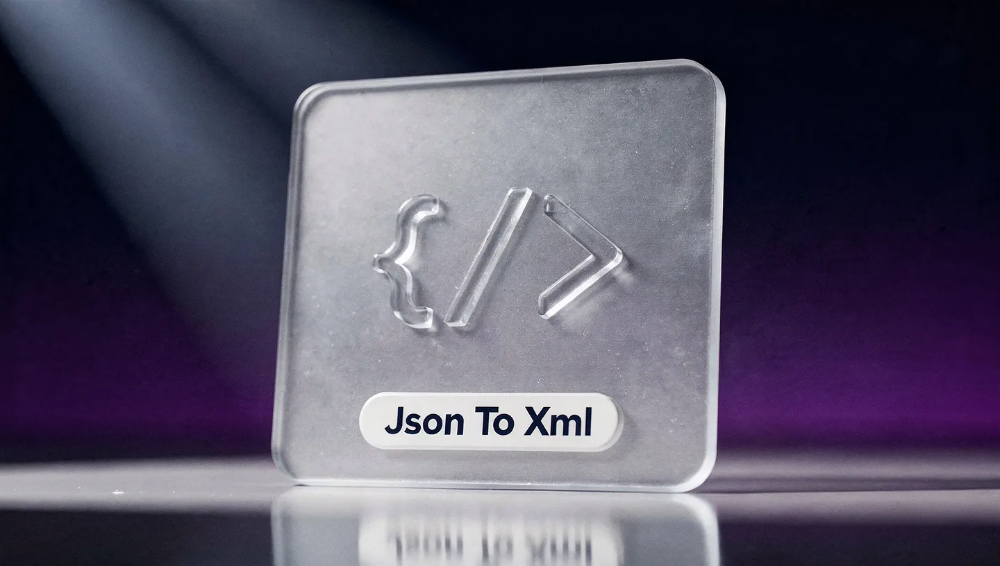 JSON to XML Converter