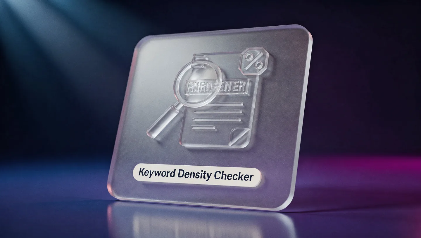 Keyword Density Checker