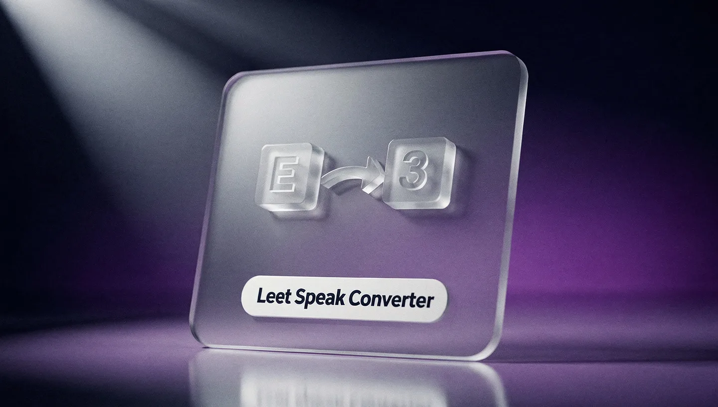 Leet Speak Converter