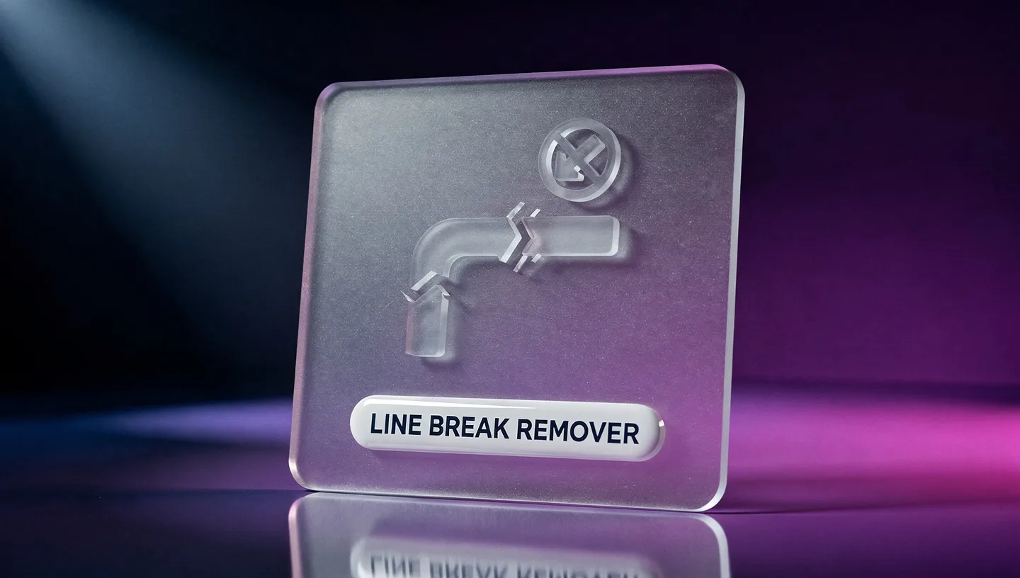 Line Break Remover