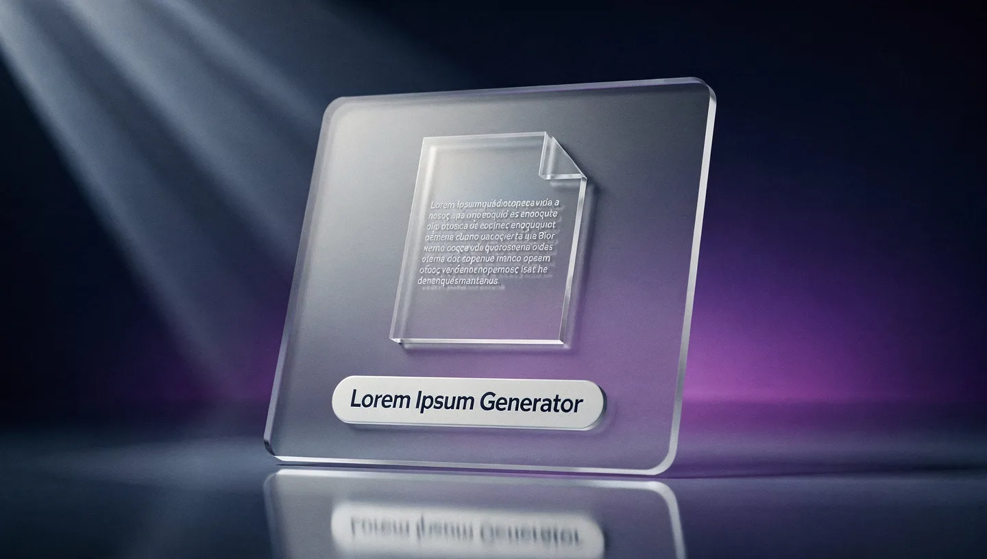Lorem Ipsum Generator