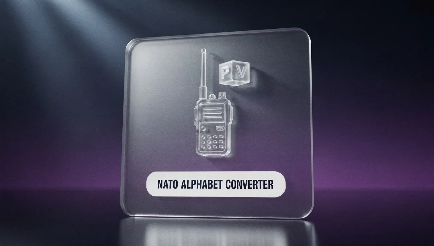 NATO Alphabet Converter