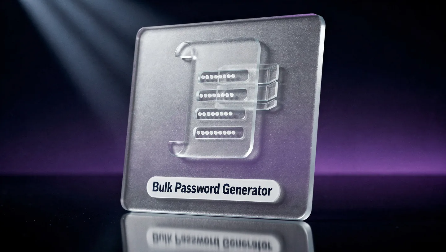 Bulk Password Generator
