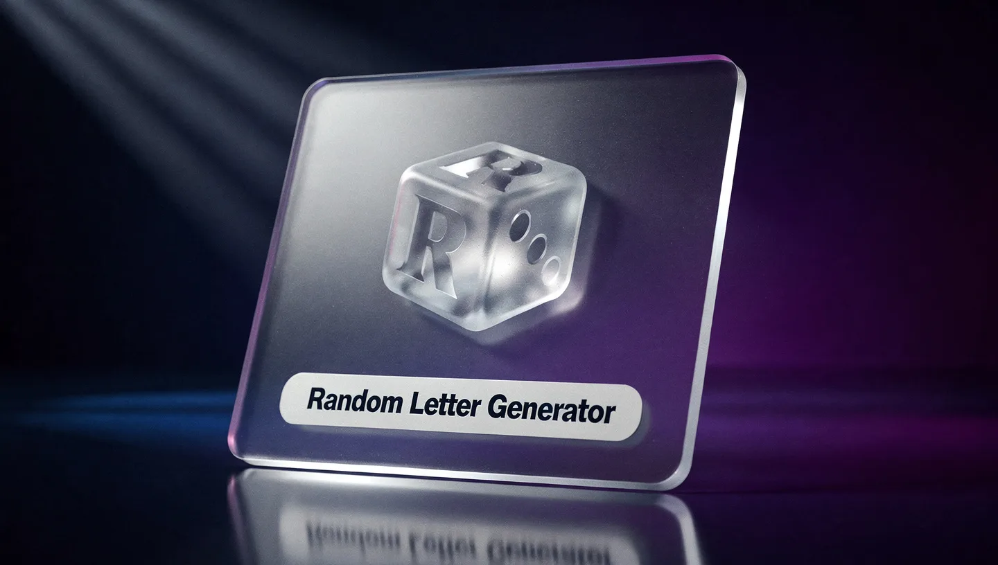Random Letter Generator