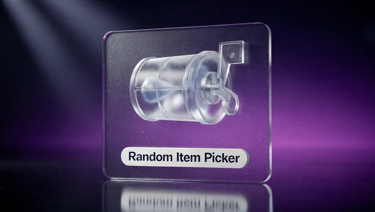 Random Item Picker