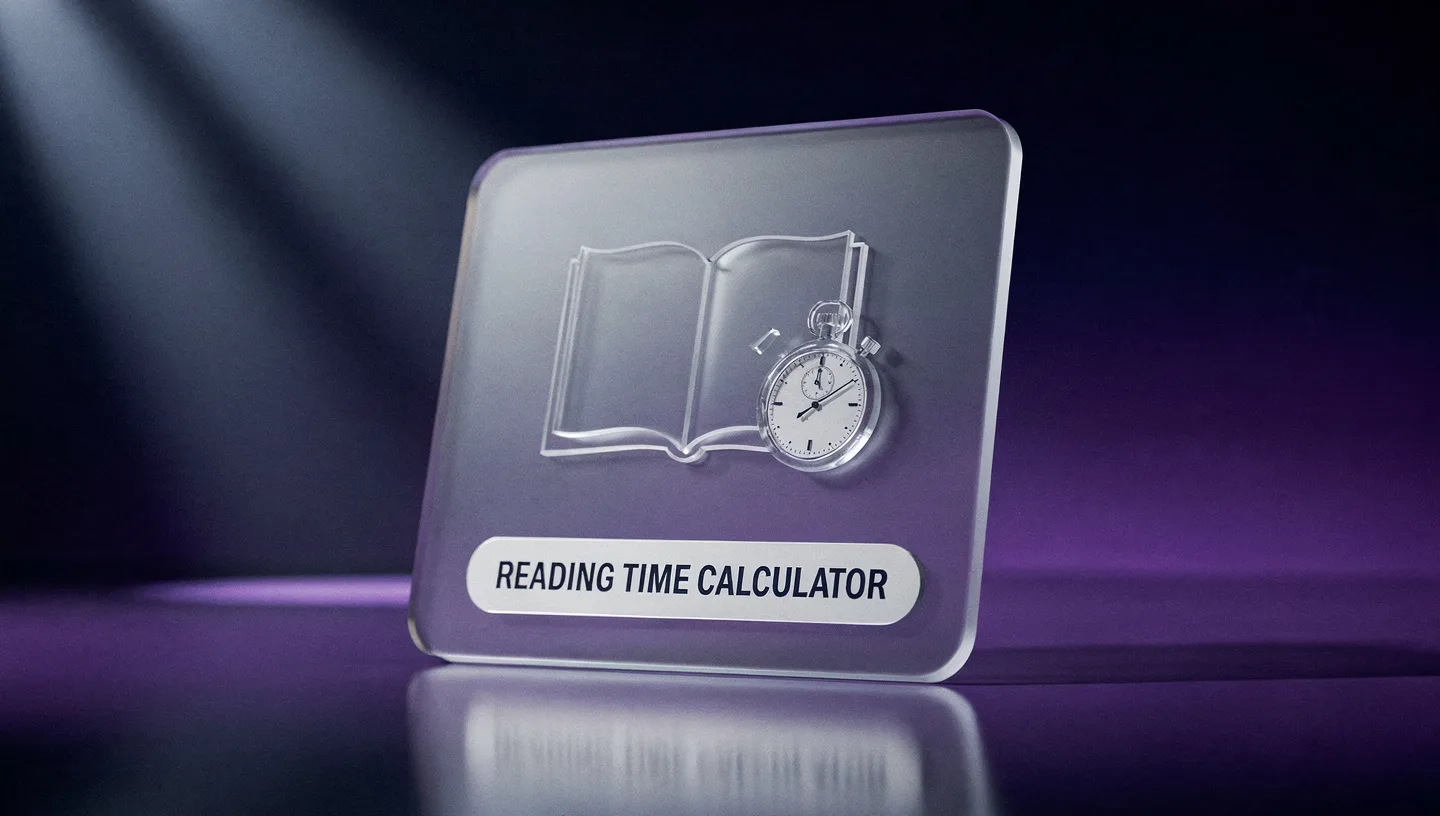 Reading Time Calculator