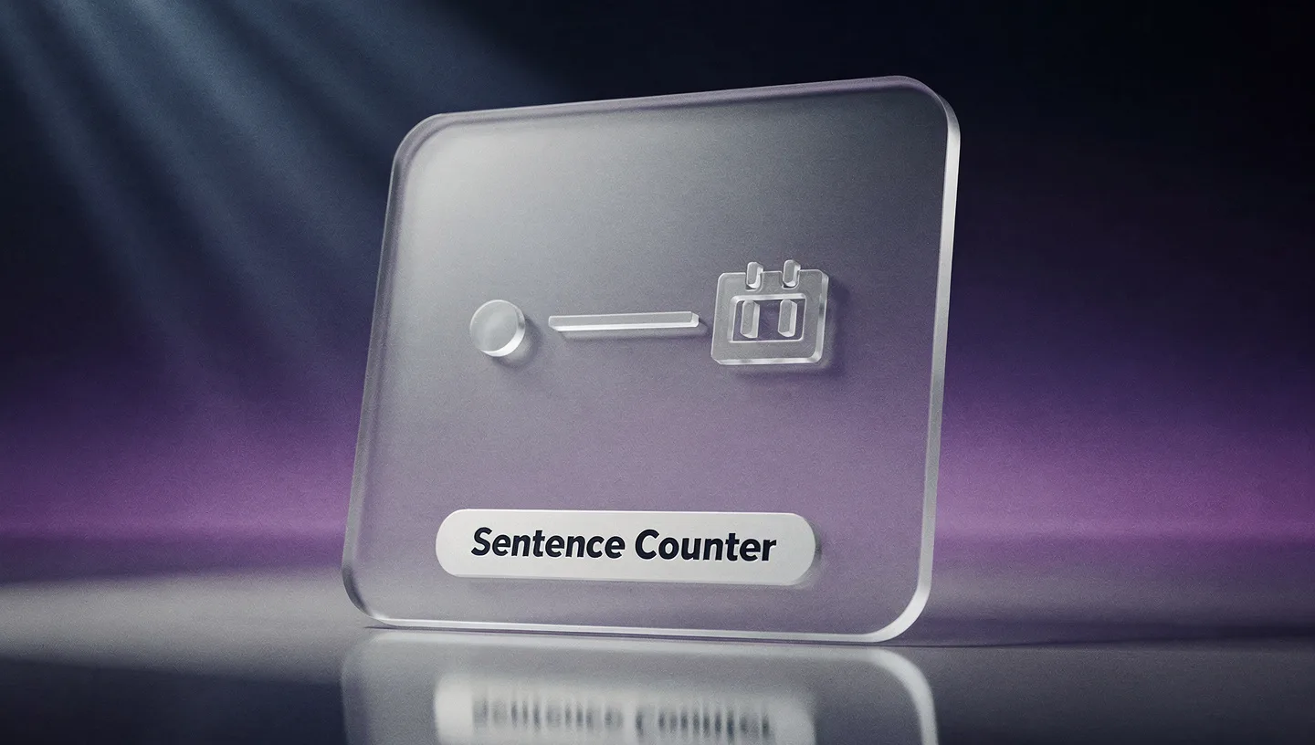 Sentence Counter