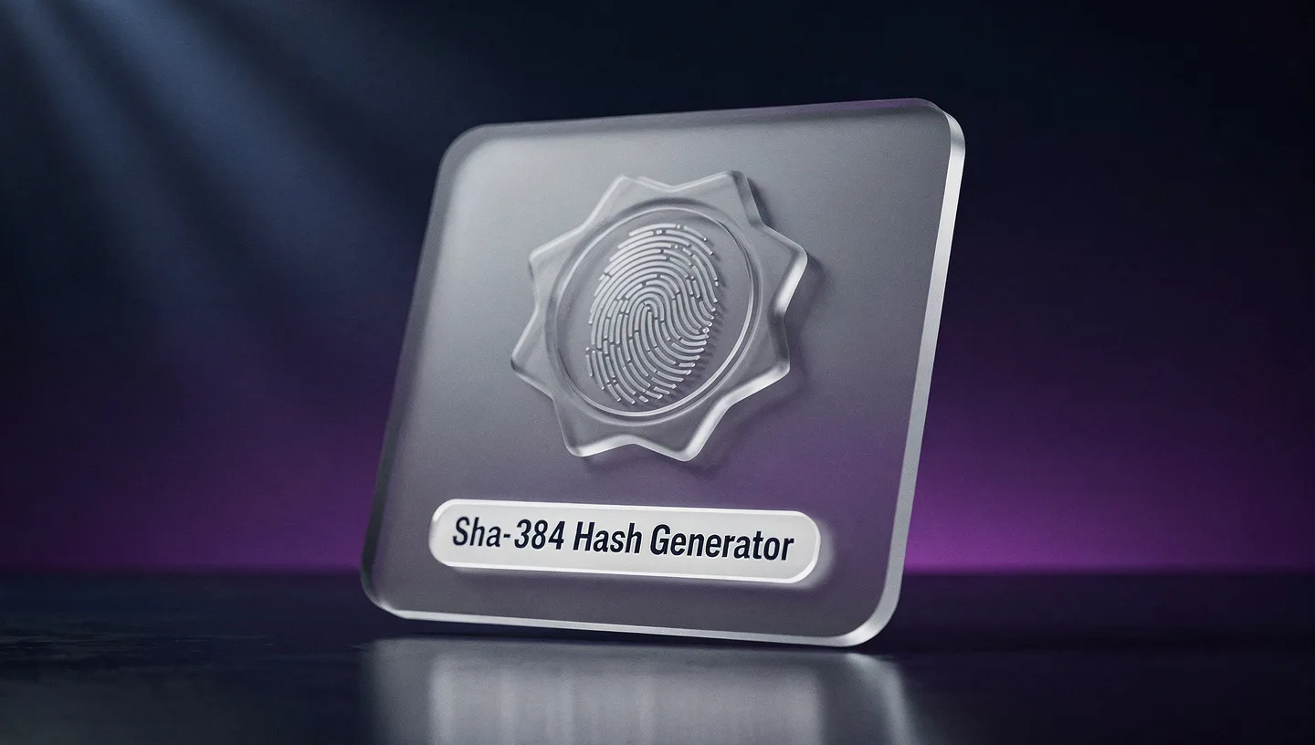 SHA-384 Hash Generator