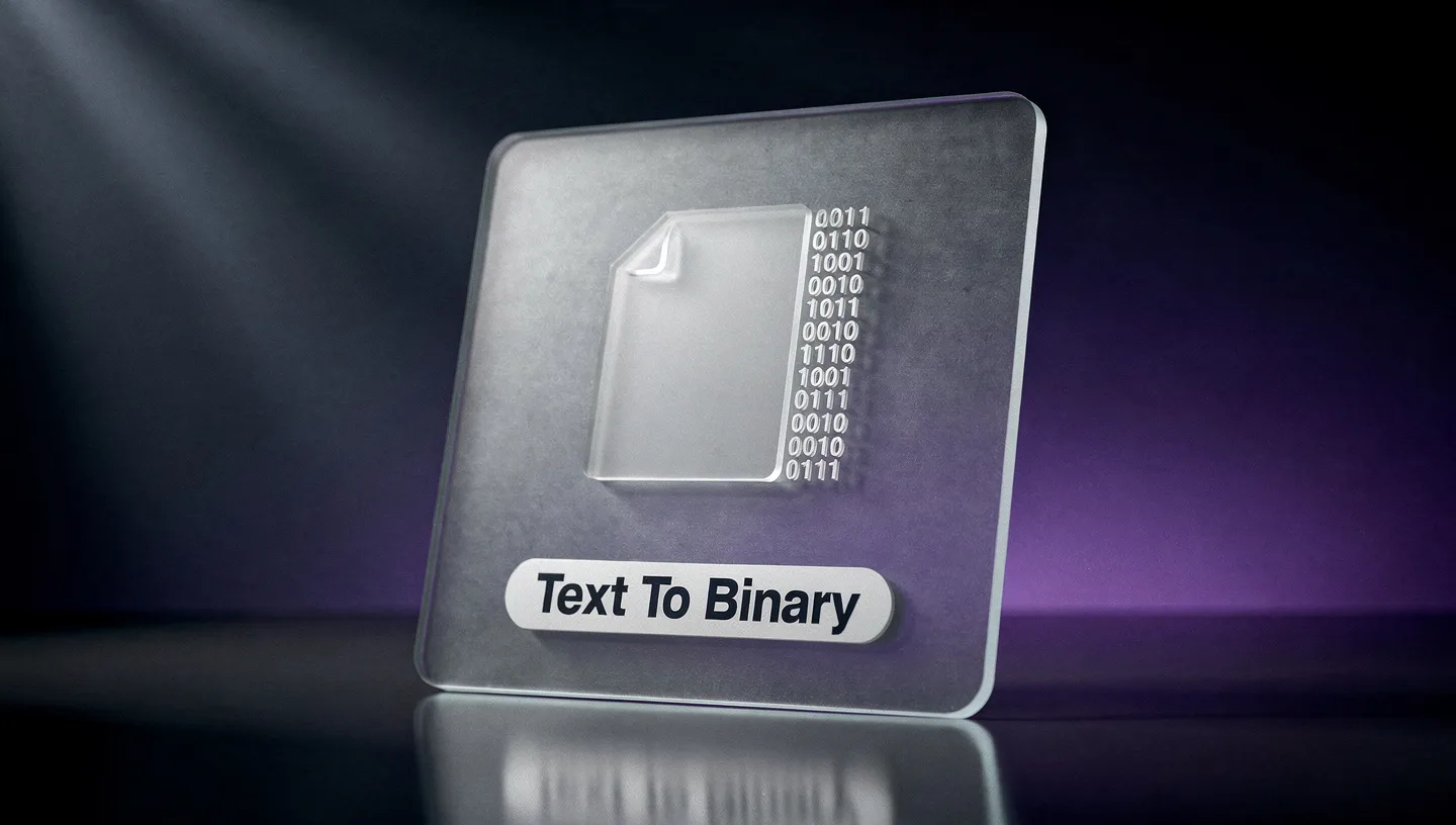 Text to Binary