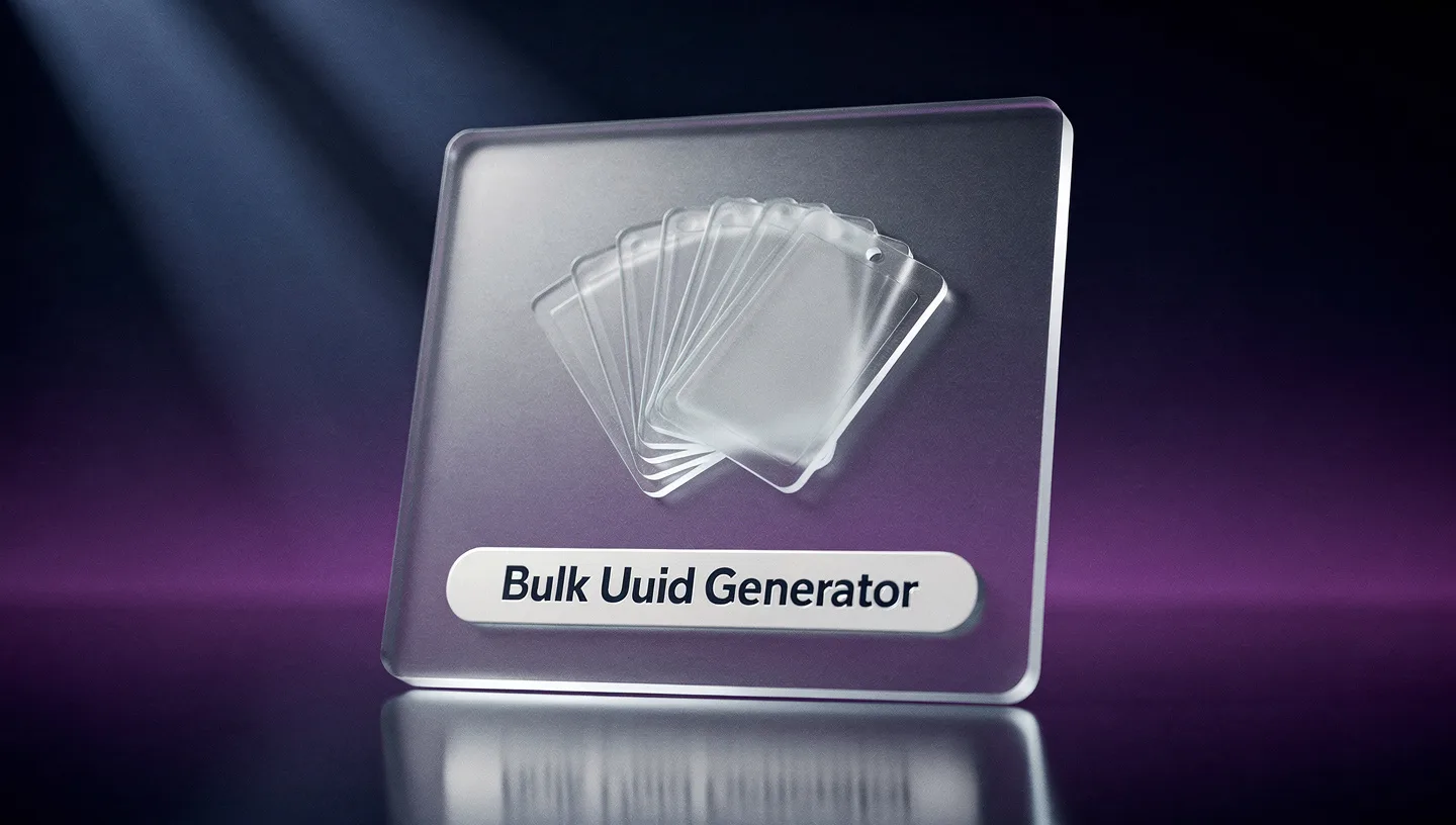 Bulk UUID Generator