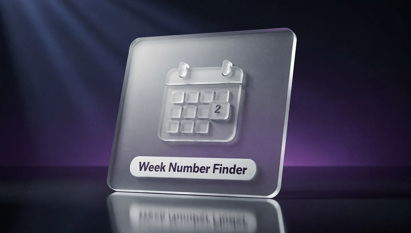 Week Number Finder