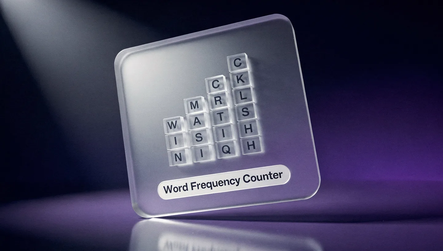 Word Frequency Counter