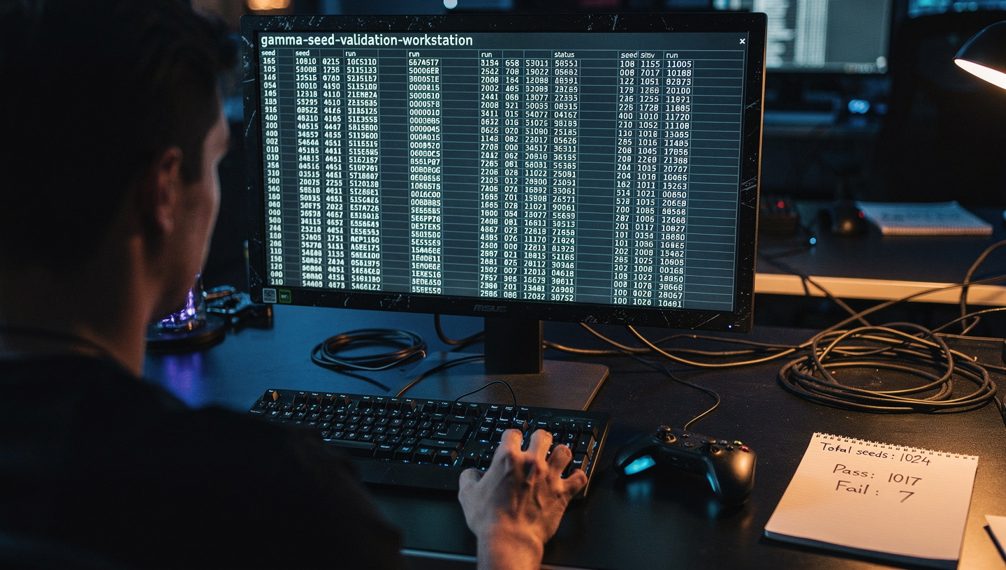Duplicate Line Remover Workflow for Validating GAMMA Gaming Seed Lists